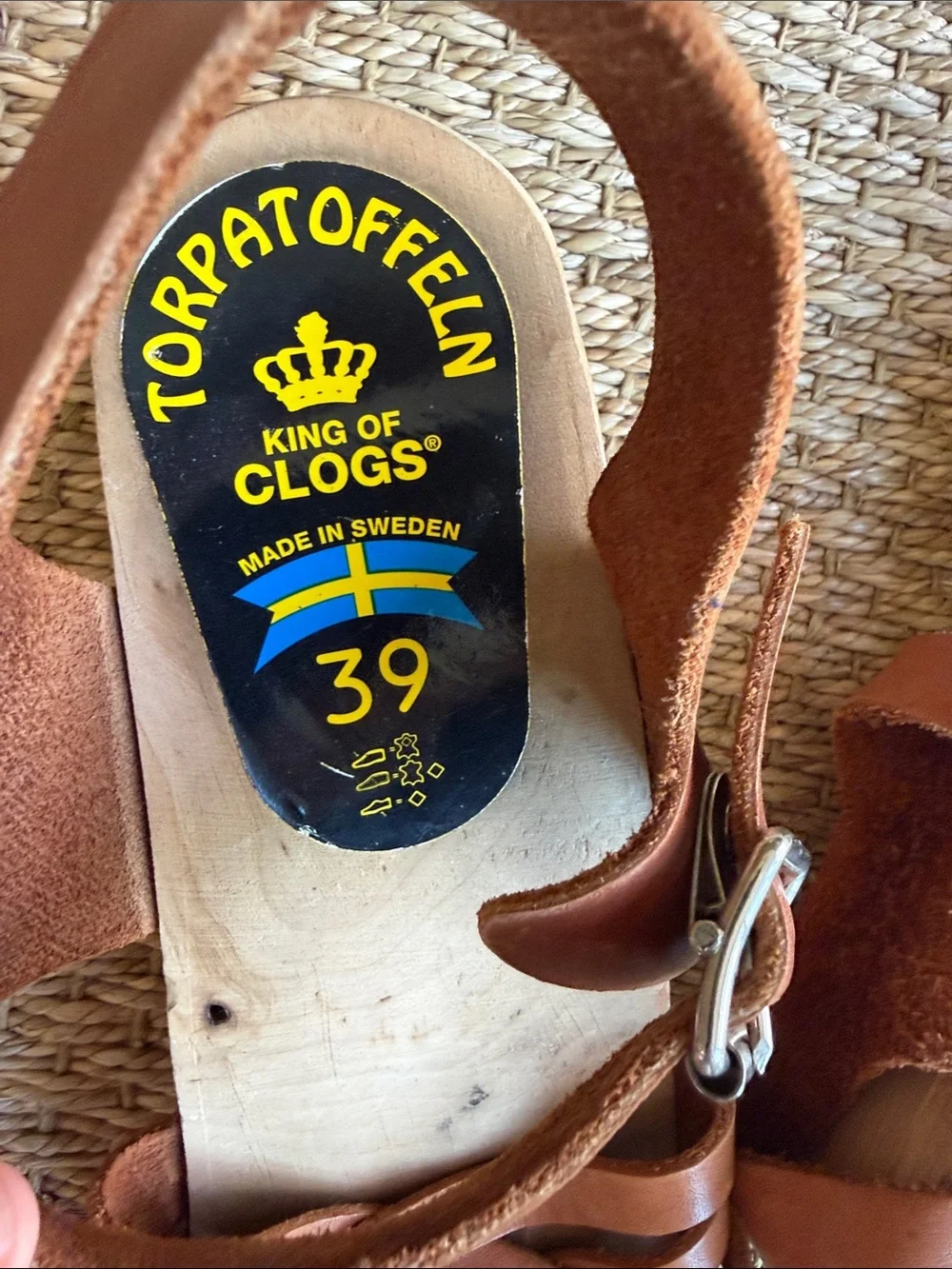 torpatofflen Swedish clogs
